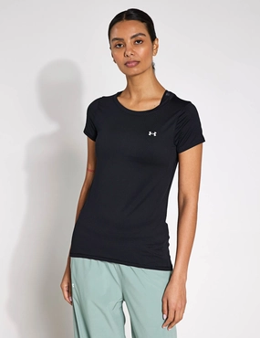 HeatGear Armour Short Sleeve - Black/White TailoredCut