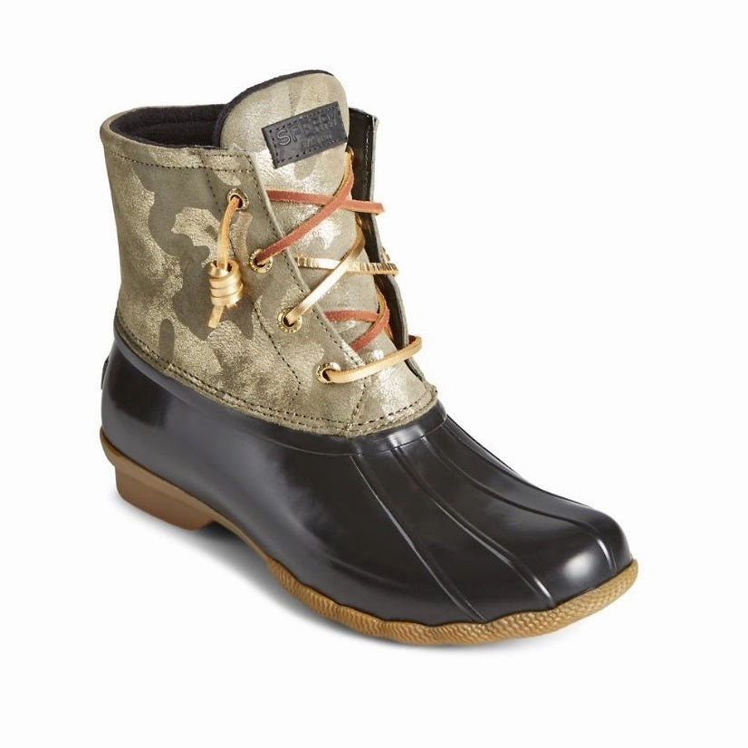 Reuse Mode Sperry Women's Saltwater Metallic Camo - Olive