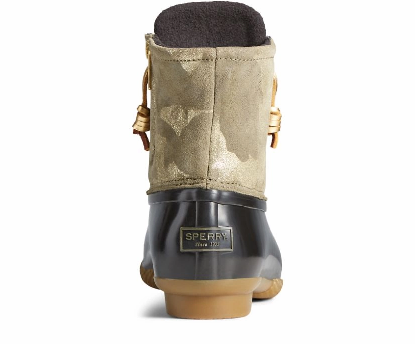 Outdoor Footwear casual top Sperry Women's Saltwater Metallic Camo - Olive