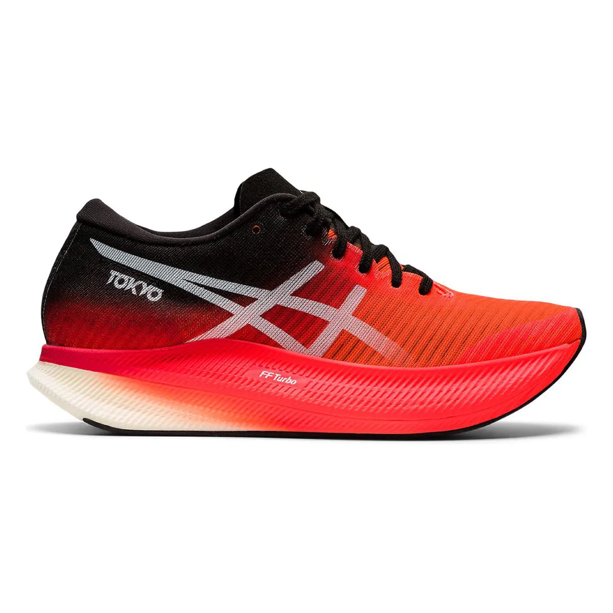 Seamless Ankle Collar button - trimmed - design shoes Asics MetaSpeed Sky