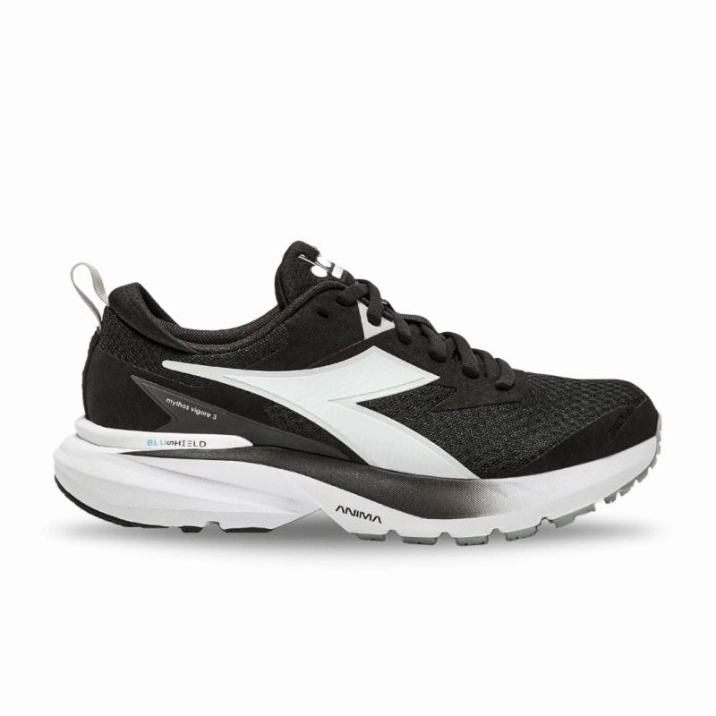 Stretchy series Diadora Women's Mythos Blueshield Vigore 3 - Black/White