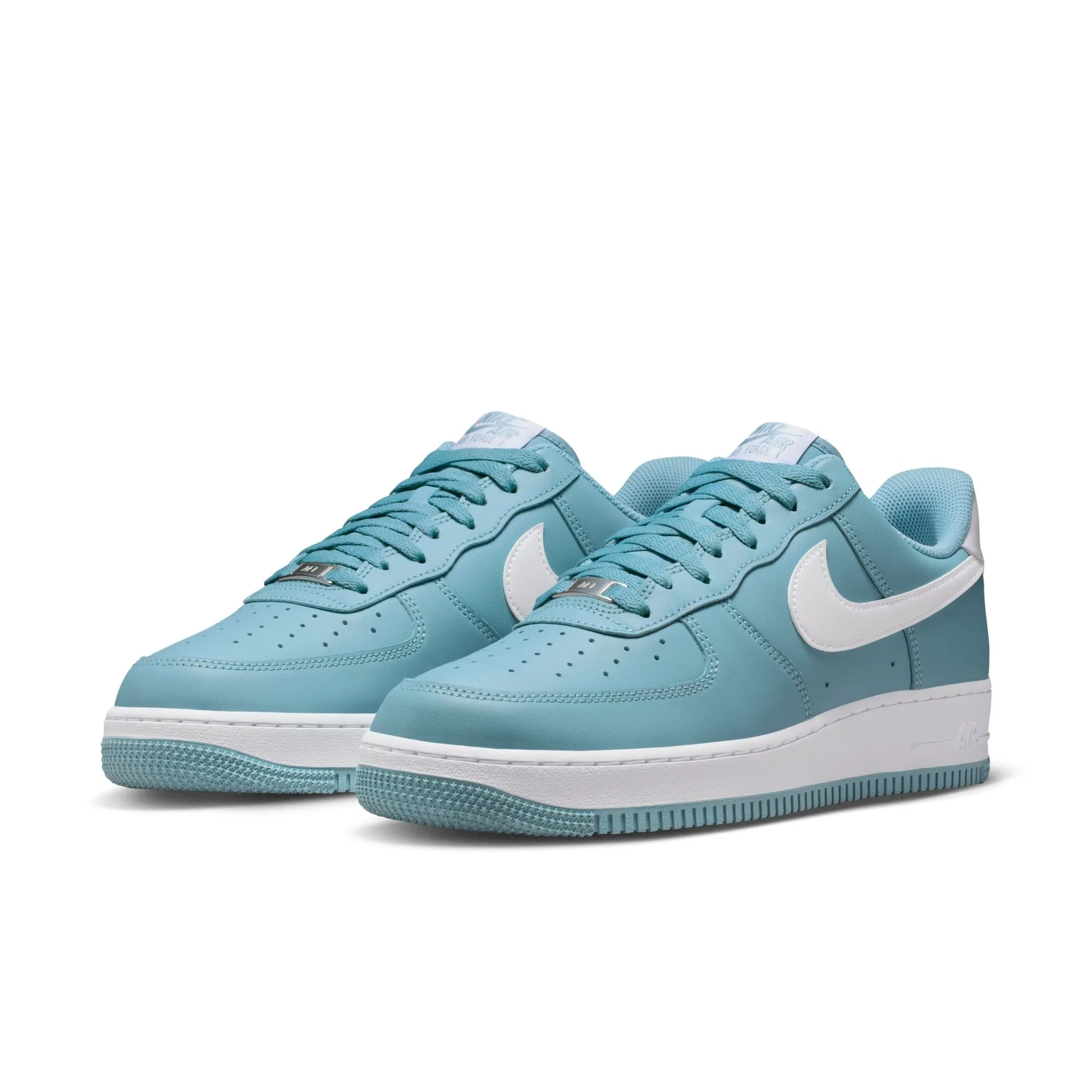 Nike Air Force 1 '07 'Worn Blue/White' rocky terrain running in hard tracks shoes