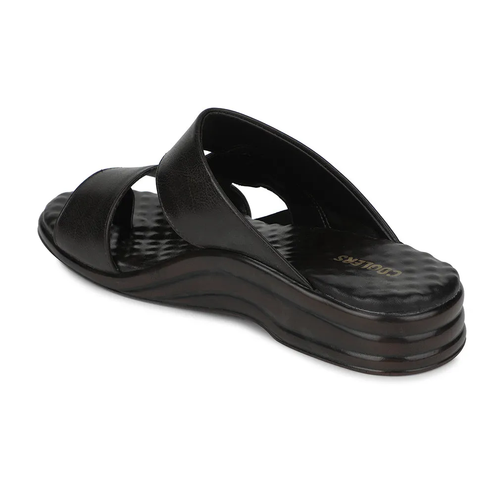 Coolers Brown Casual Slipper For Men 7123-141 By Liberty energy - returning - midsole - feature shoes Adult