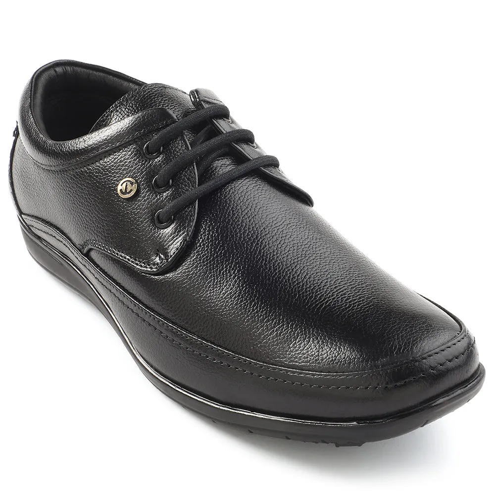 Technology-rich feature Healers Black Formal Lacing Derby Shoes For Men HA1-12 By Liberty