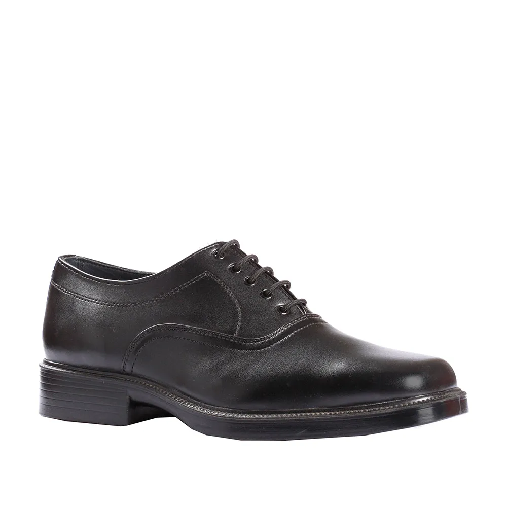 Shock Absorption Sole Easy Mobility Fortune (Black) Classic Oxford Shoes For Men 7139-02 By Liberty