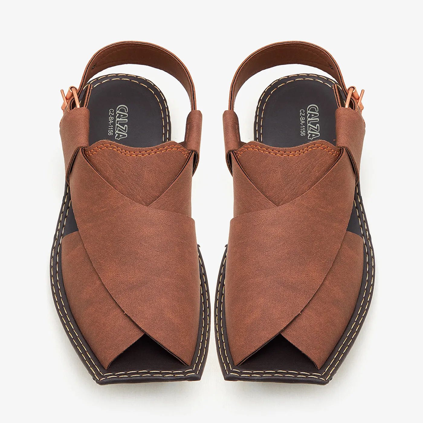 embossed running shoes Mens Traditional Peshawaris