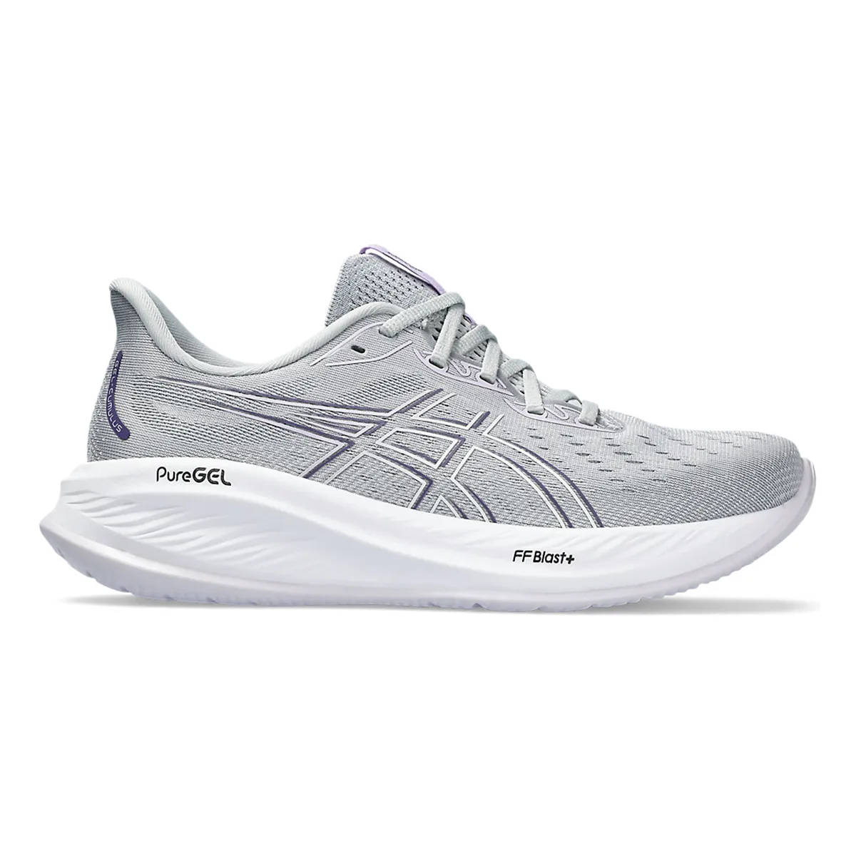 Lockdown fit Asics Gel Cumulus 26 - Piedmont Grey - White