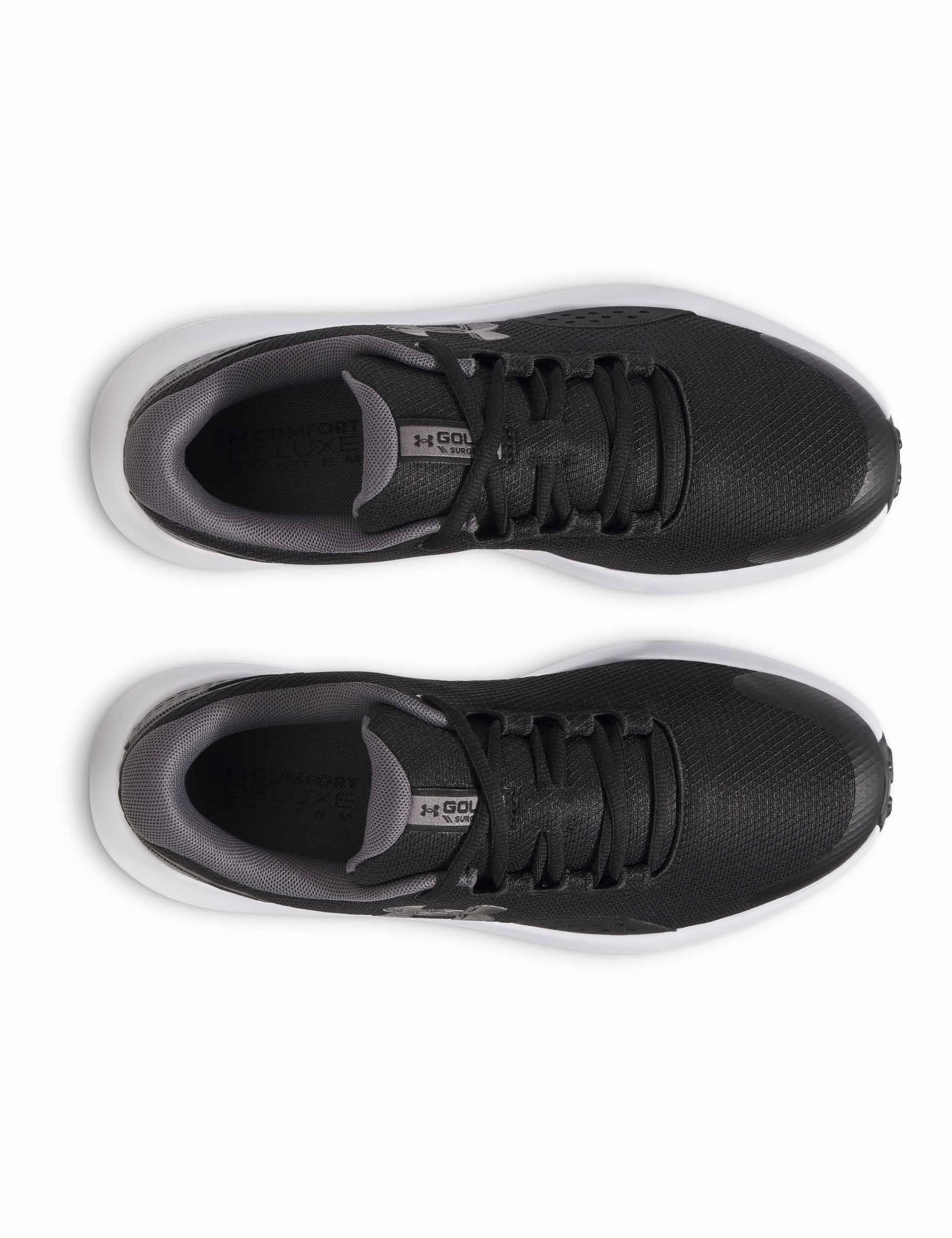 Surge Golf - Black/Castlerock/Metallic Gun Metal balance shoes Tear Resistant Reinforcement