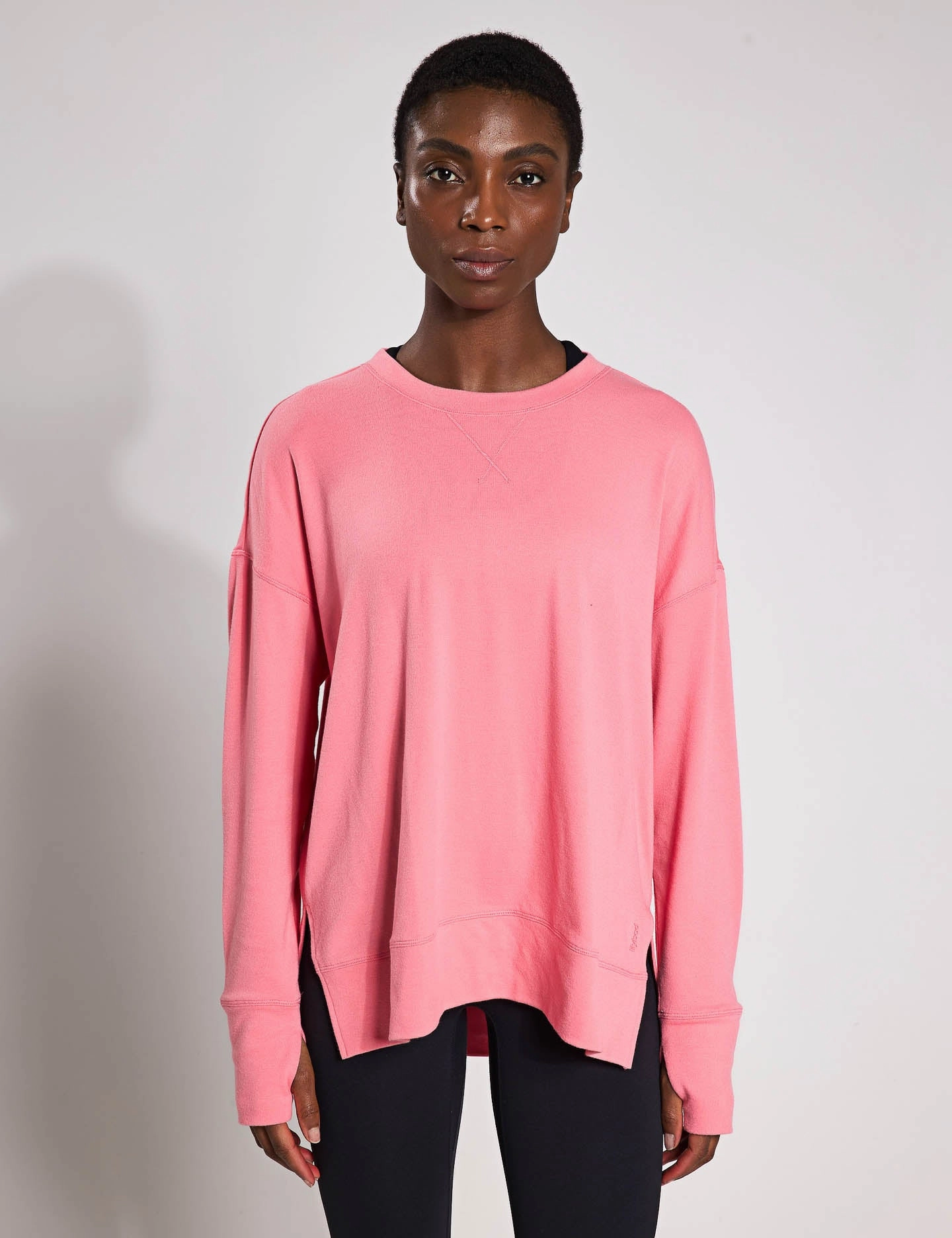 Warm Feel Shelby Sweat - Strawberry