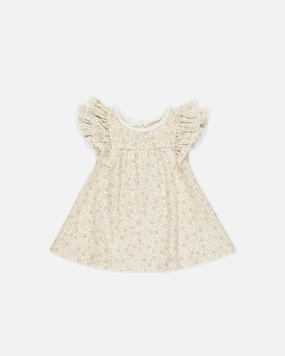 Quincy Mae Flutter Dress - Primrose Summer kids' apparel