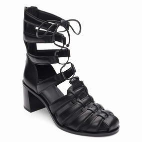Juvia Chunky Heel Gladiator Rough Trail