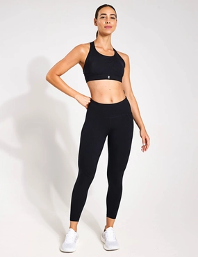 Conscious Fashion The 7/8 Power Leggings Set - Black