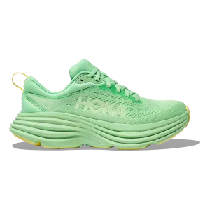 Dynamic Impact Zones foot - power running shoes Hoka Bondi 8 - Lime Glow - Lemonade