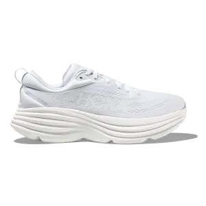 Hoka Bondi 8 - White - White countryside shoes weekend running shoe time frame