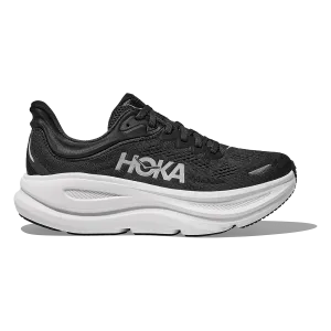 Hoka Bondi 9 Black - White running shoes for cross - country meets