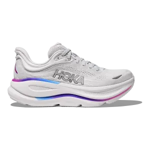 3D Curved Grooves New Balance Fresh Foam Hoka Bondi 9 Cosmic Grey - White