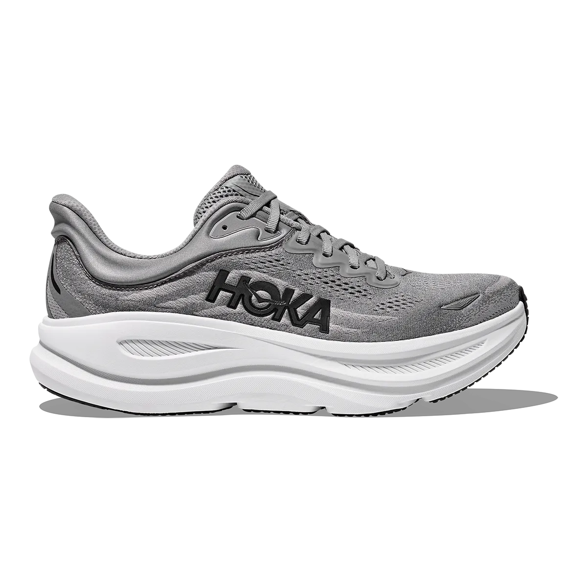 Hoka Bondi 9 Galactic Grey - Stellar Grey Comfort Cushion