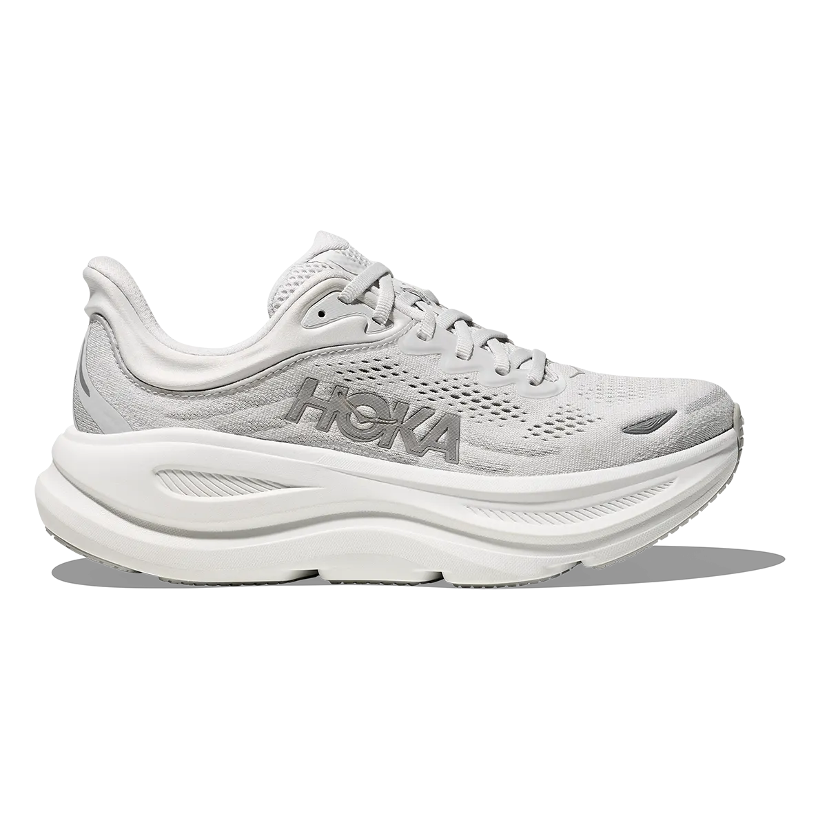 Hoka Bondi 9 Stardust - Silver speed development running shoe promotion quiet - operation - noiselessness shoes