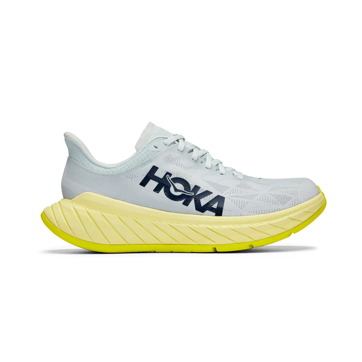 Hoka Carbon X 2 Non Slip Heel Counter green shoes