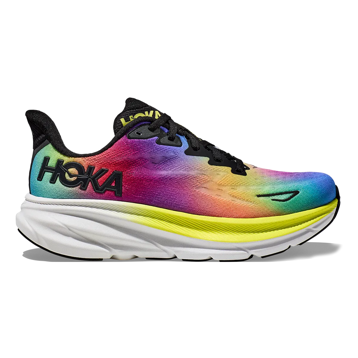 Hoka Clifton 9 - Black - Multi asphalt - surface running shoes