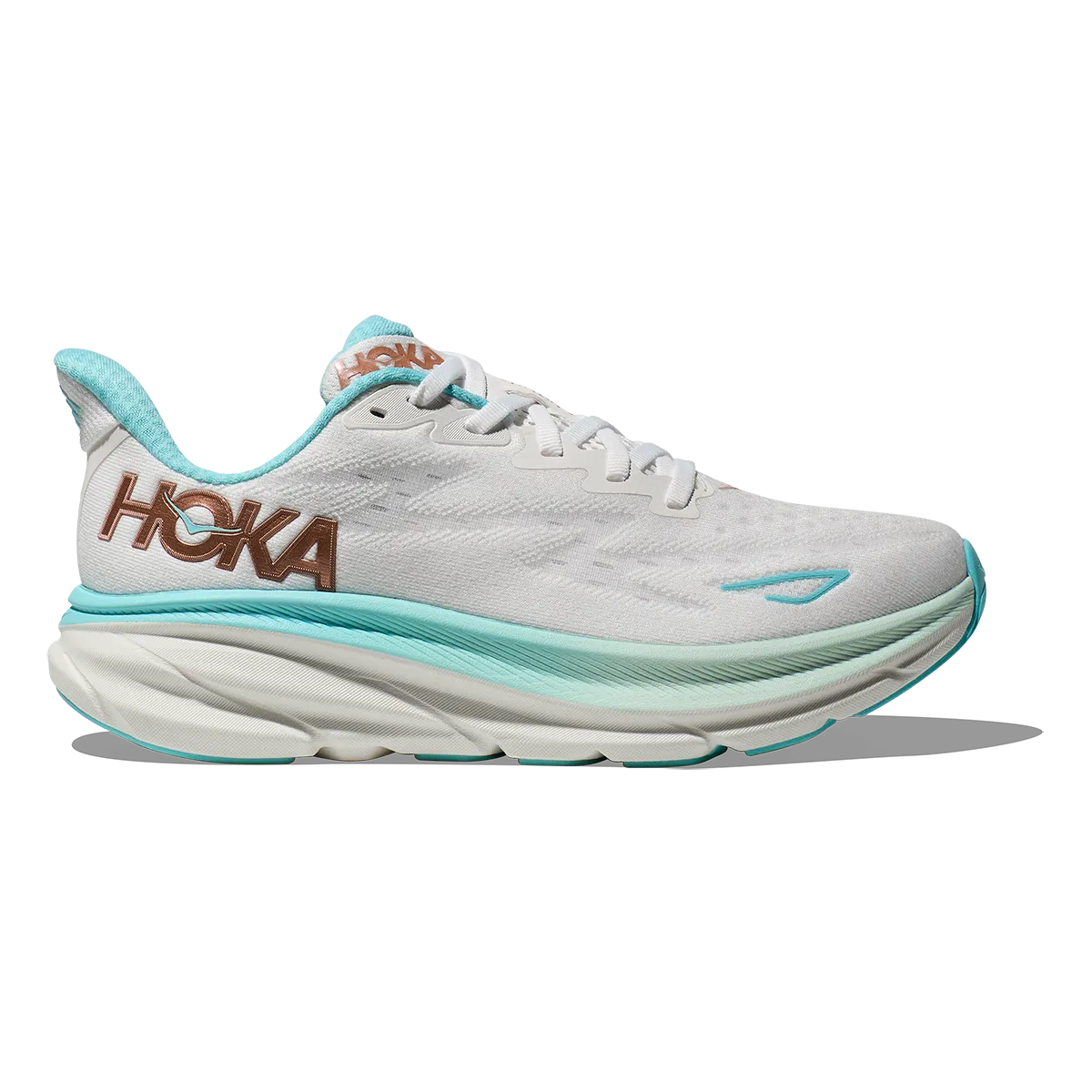 Hoka Clifton 9 - Frost - Rose Gold Energy Boost