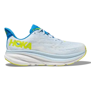 signature shoes Compression Zoned Midsole Hoka Clifton 9 - Ice Water - Evening Primrose