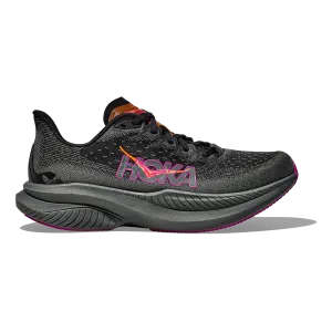 Hoka Mach 6 - Black - Fuchsia Vortex Traction Lugs