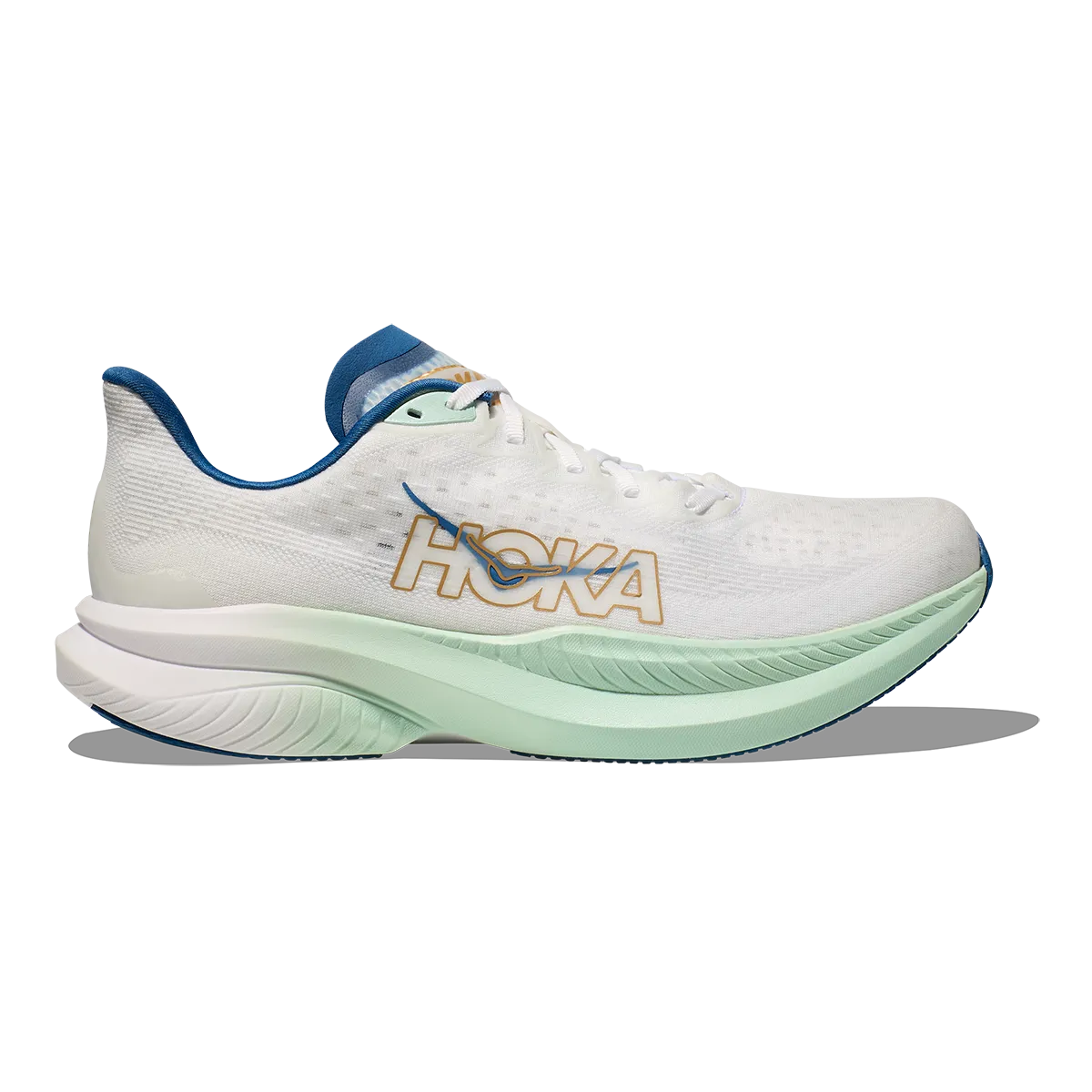 Comfortable fit Layered Propulsion Plate Hoka Mach 6 - Frost - Gold
