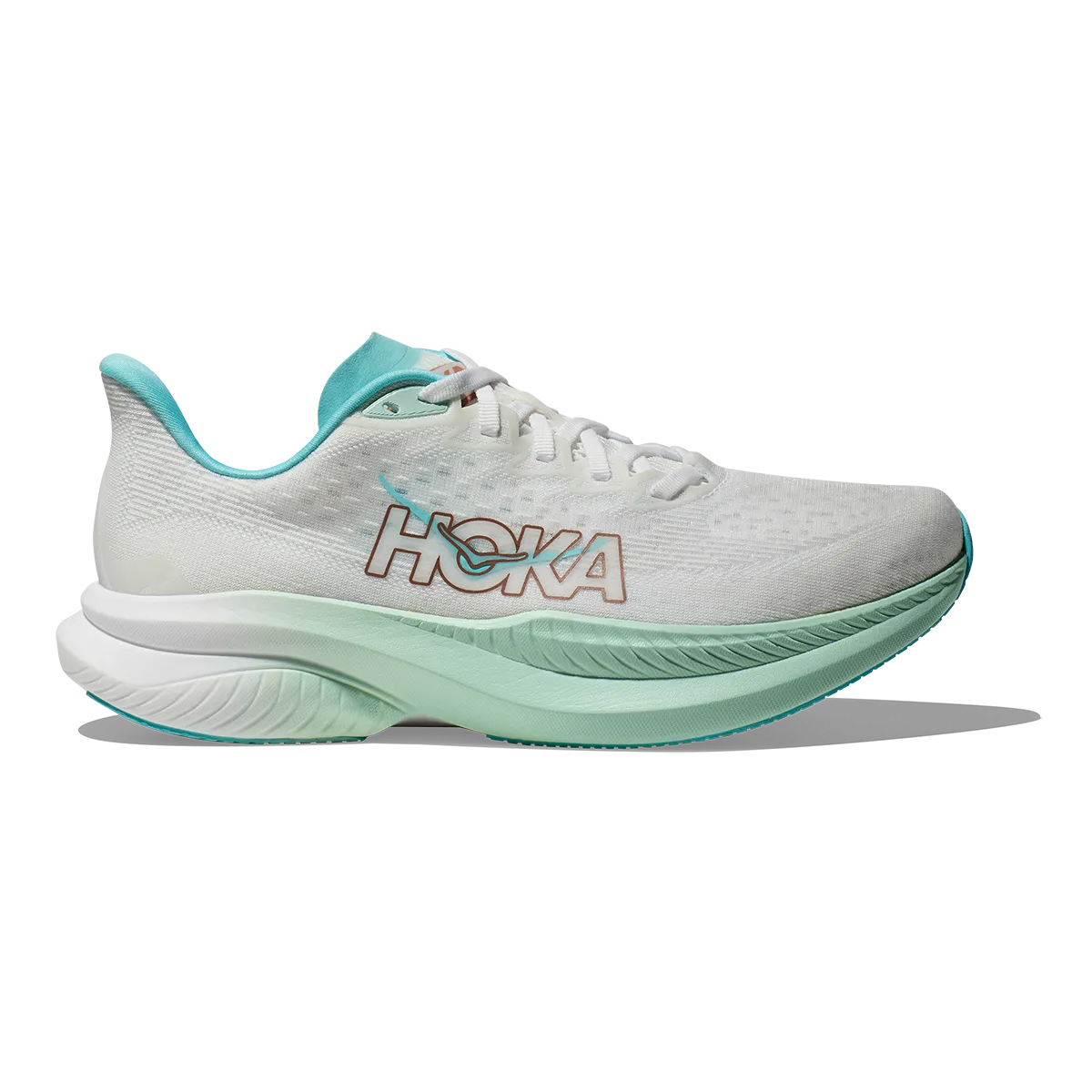 Robust Indoor sports Hoka Mach 6 - Frost - Rose Gold