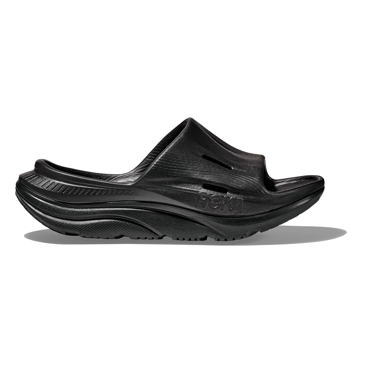 Hoka Ora Recovery Slide 3 Aero Curved Heel asphalt - surface running shoes