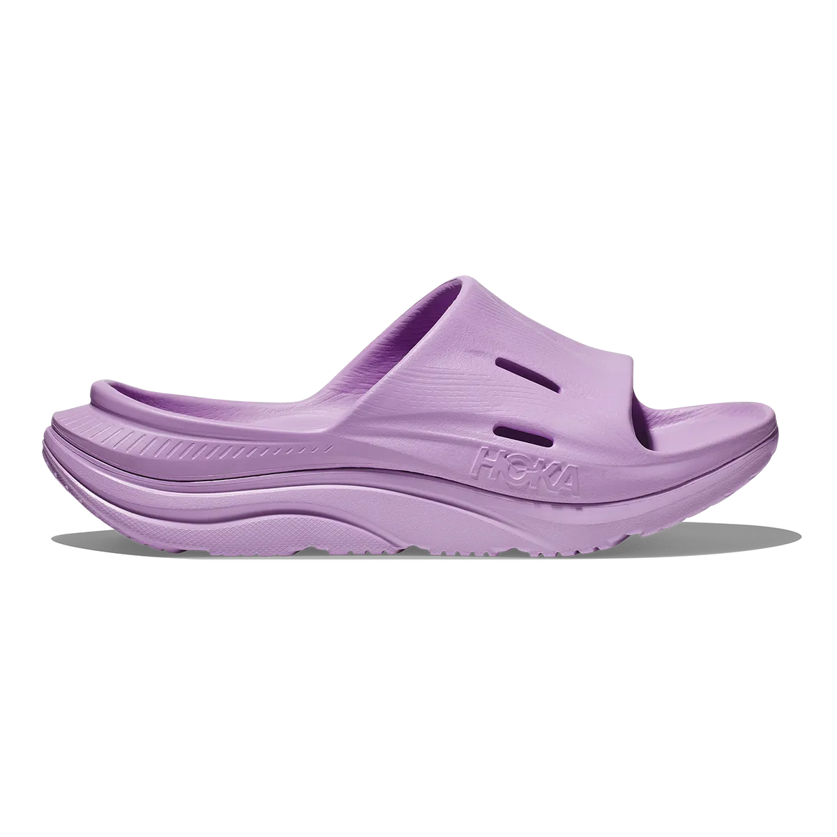 Hoka Ora Recovery Slide 3 - Violet Bloom - Violet Bloom winter - specific shoes