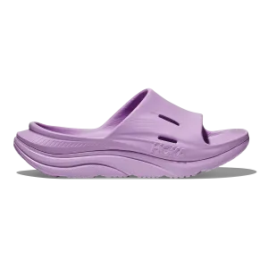 Hoka Ora Recovery Slide 3 - Violet Bloom - Violet Bloom Vertical Flex Flexibility