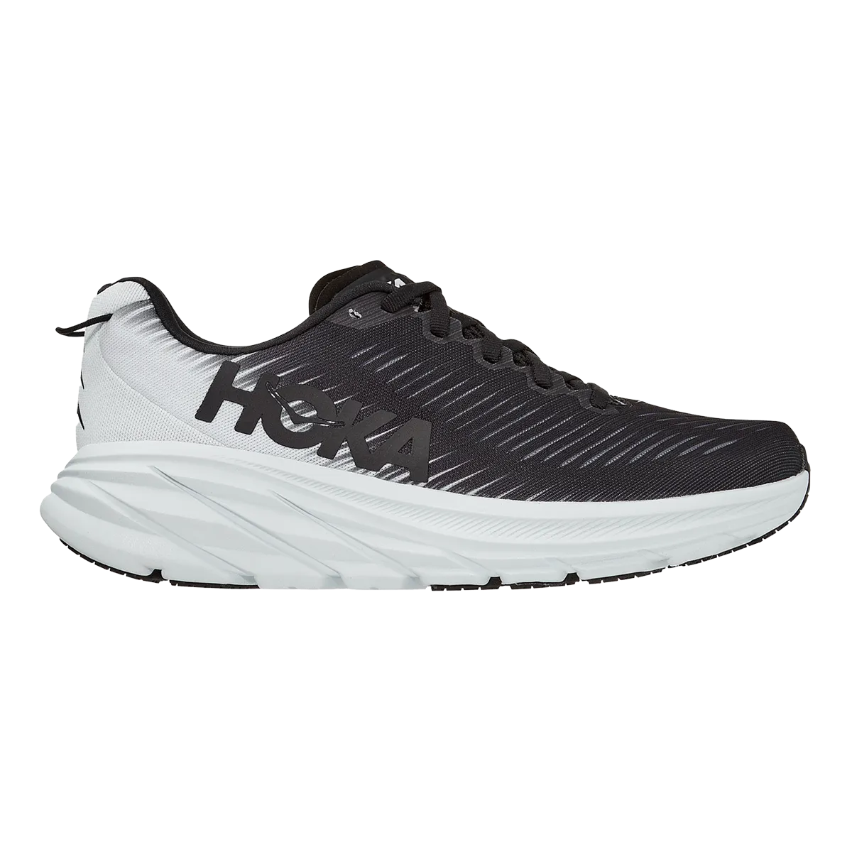 Hoka Rincon 3 - Black - White racing - specific shoes