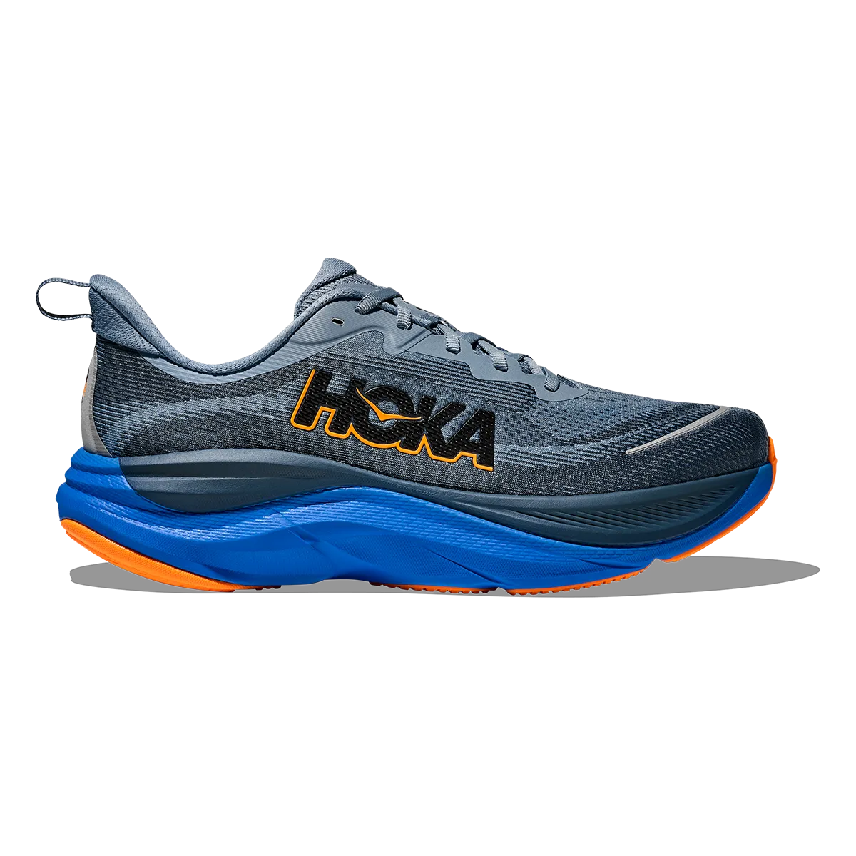 Hoka Skyflow - Downpour - Thunder Cloud Vertical Groove Tech synthetic - leather - upper shoes