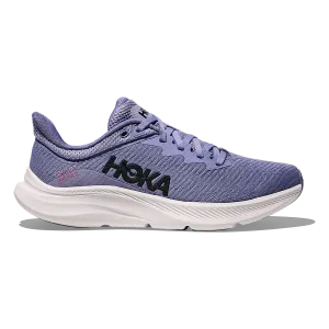winter running shoe atmosphere Hoka Solimar - Wild Indigo - White