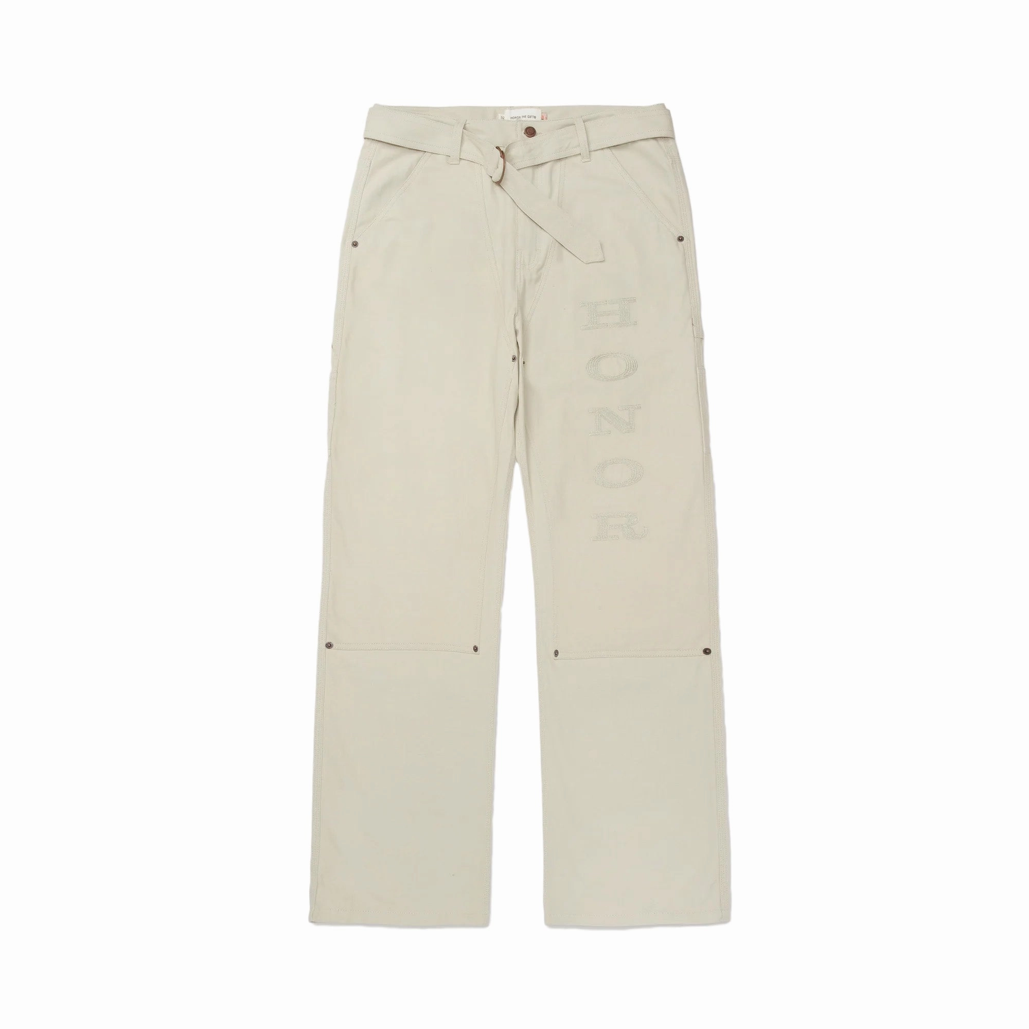 AbrasionResistantThread Peace Flow Honor The Gift Carpenter Belt Pant 'Bone