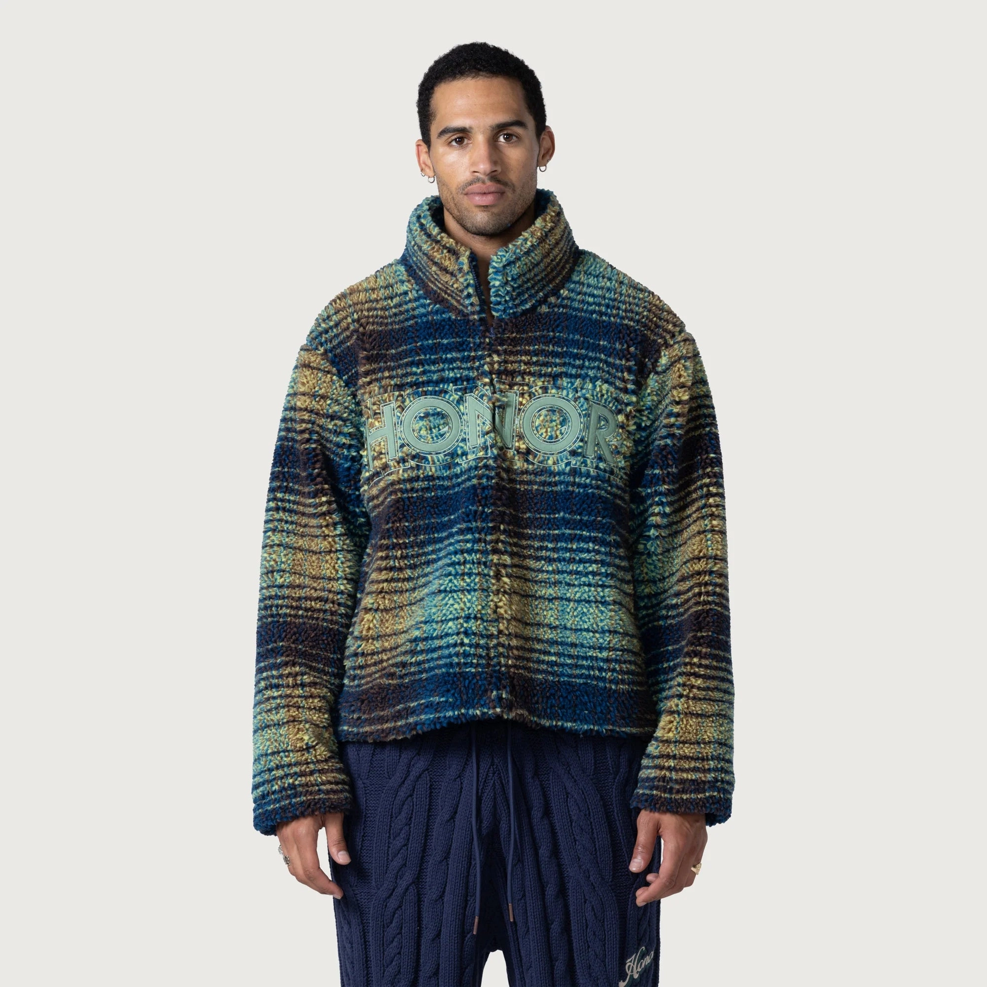 Wardrobe Essential Honor The Gift Robinson Plaid Jacket 'Green'