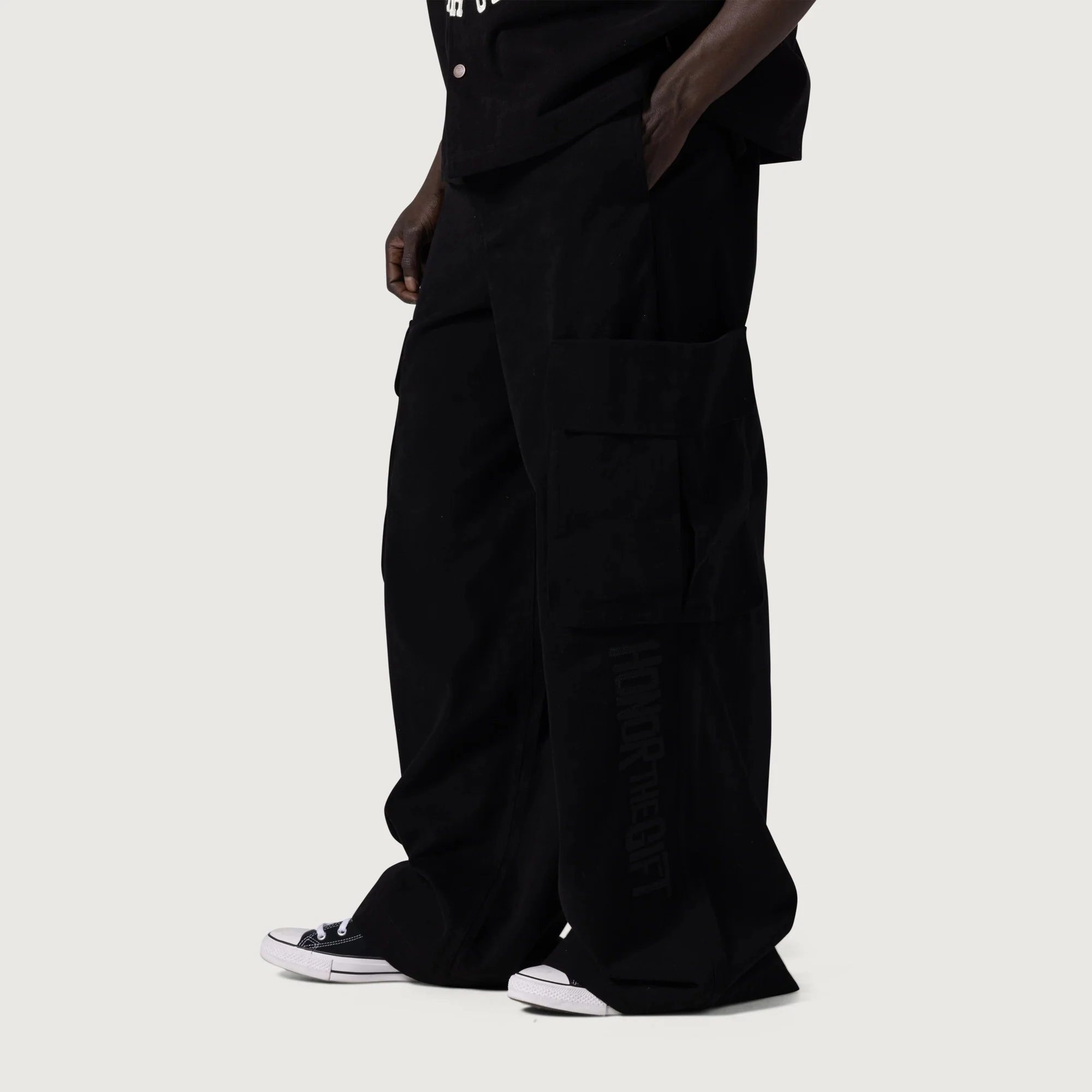 Honor The Gift Wide Leg Cargo 'Black' Utility Mode