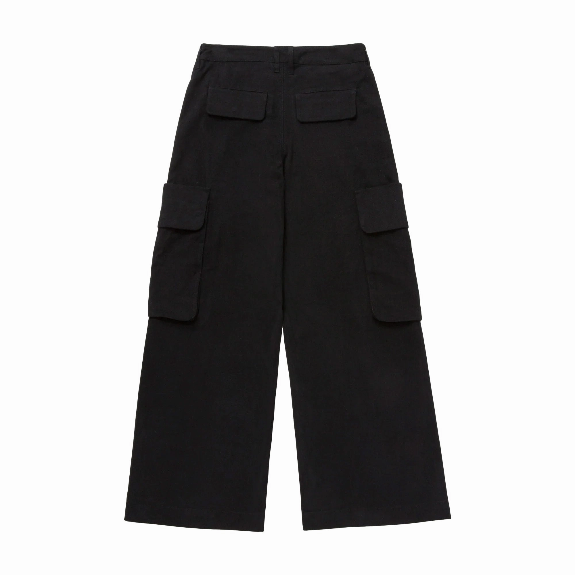 Honor The Gift Wide Leg Cargo 'Black' Sustainable Manufacturing Team Vibe