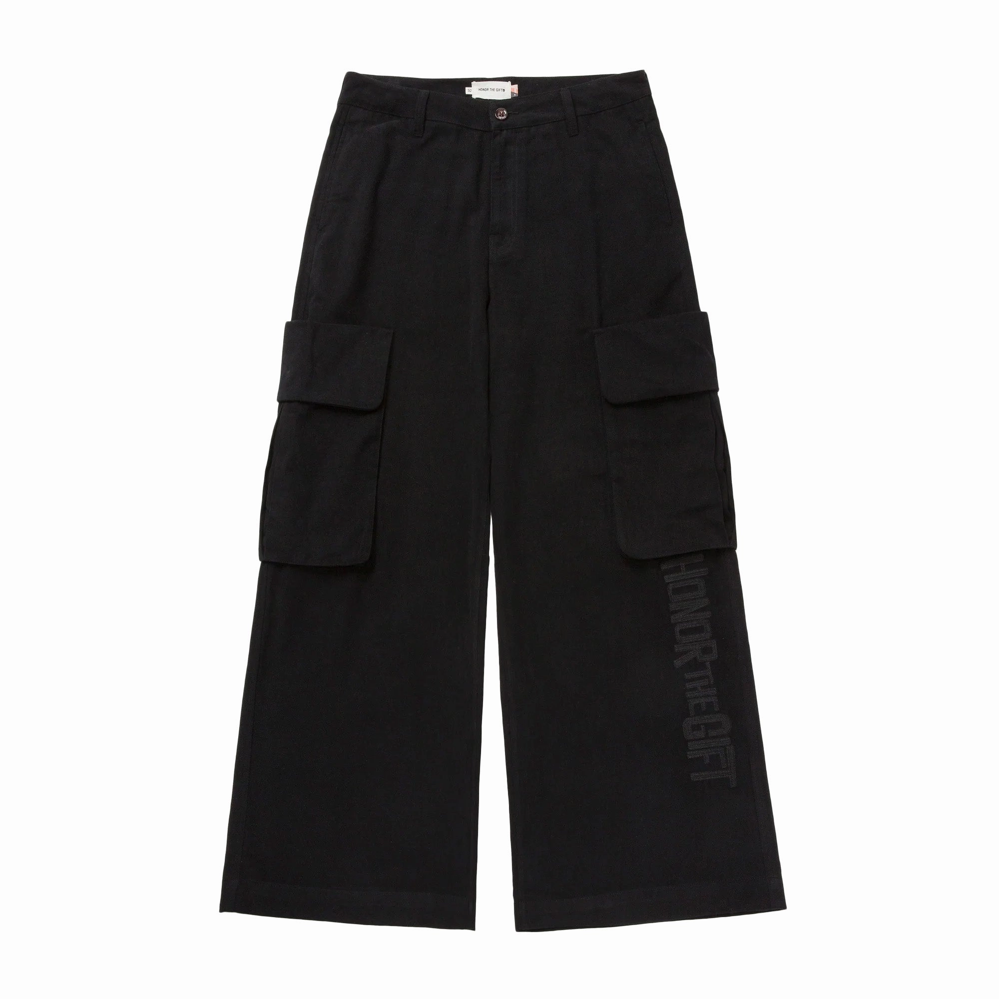 Honor The Gift Wide Leg Cargo 'Black' Movement Friendly