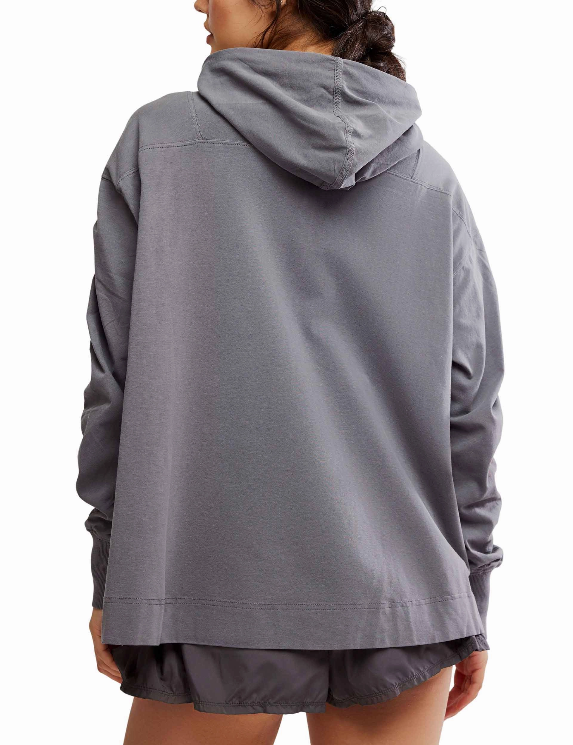Hot Shot Hooded Layer - Gunmetal stage outfit Flexible Hood Structure
