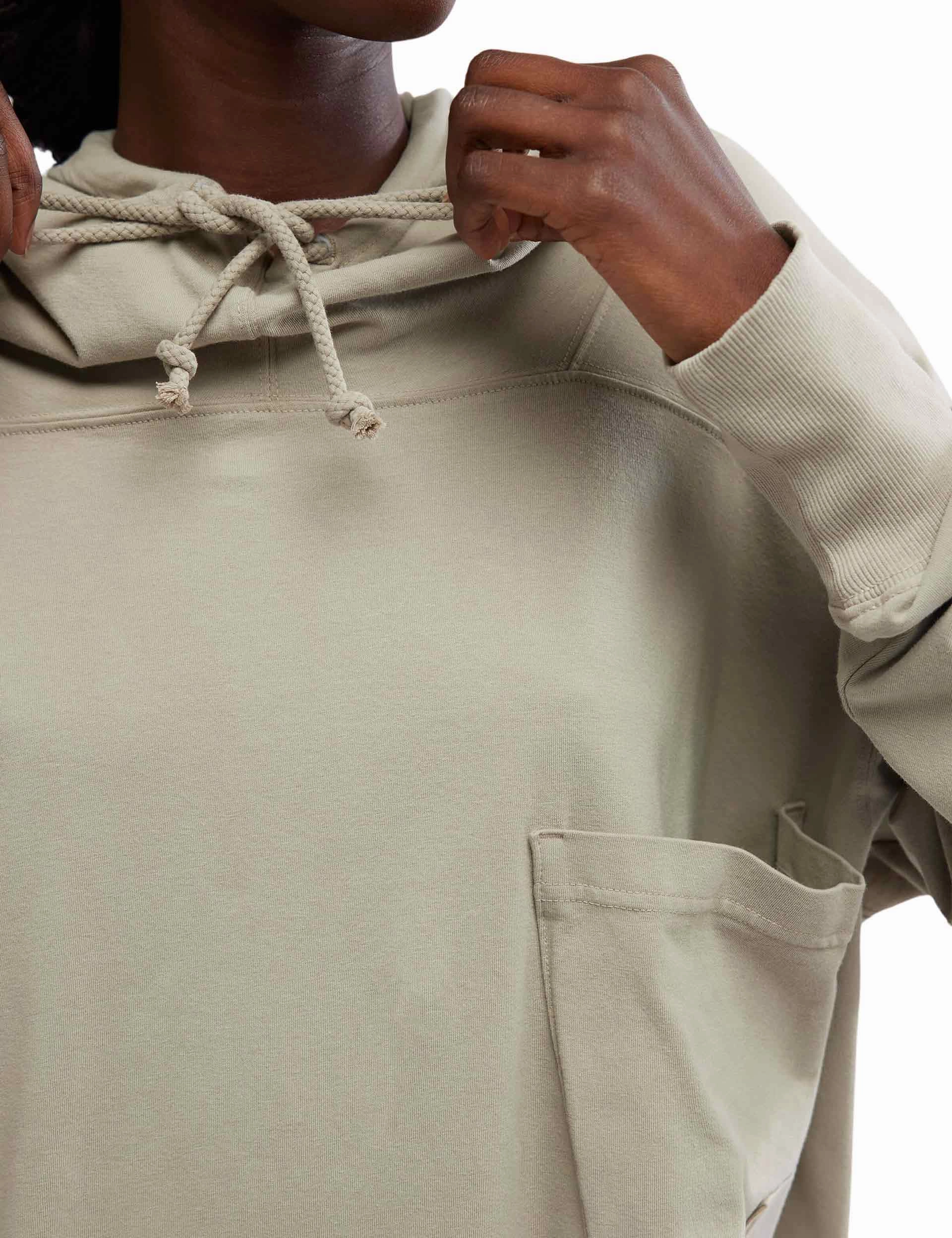 Hot Shot Hooded Layer - Sage Stone Four Way Stretch