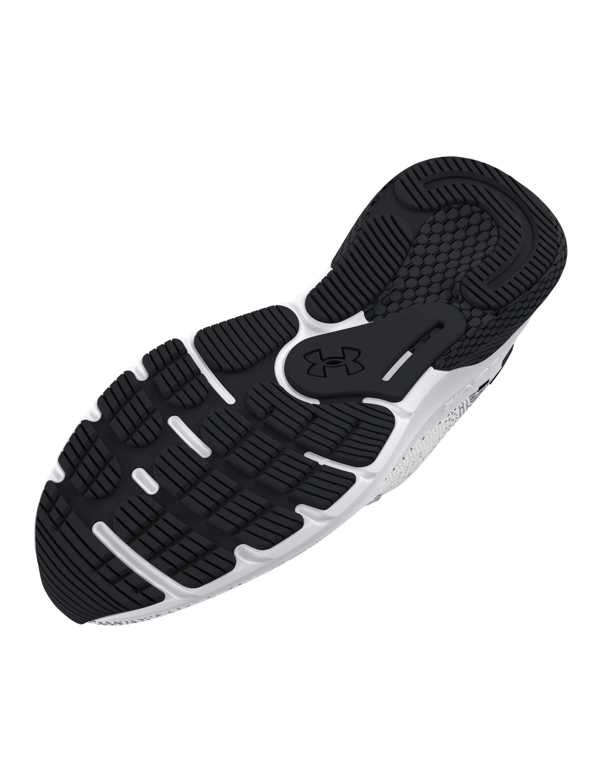 Hovr Turbulence 2 - Black And White Village narrow - toe - box shoes