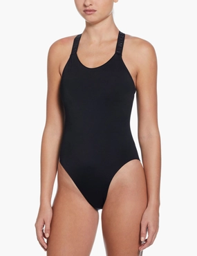 QuickDrying Fiber Hydralock Racerback One-Piece - Black