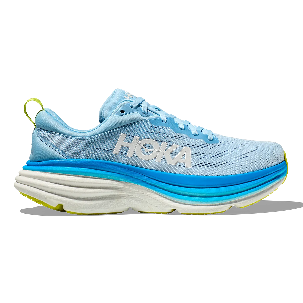Hoka Bondi 8 - Airy Blue - Diva Blue easy - to - put - on shoes