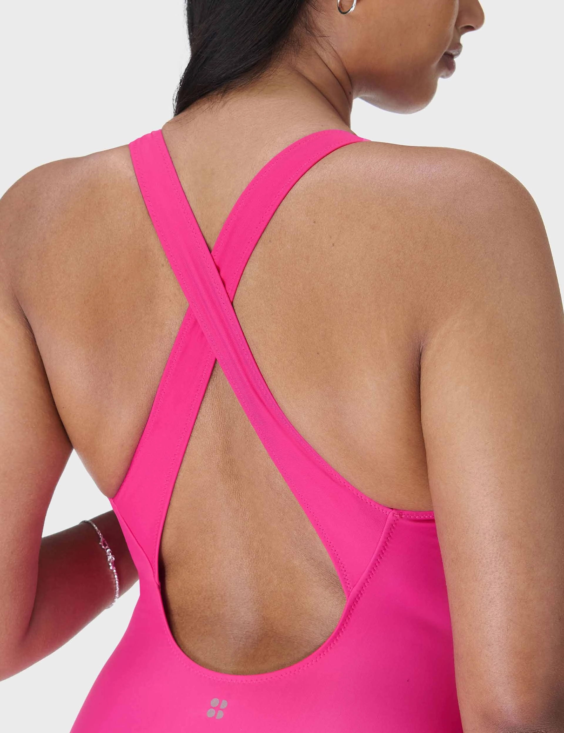 Cozy Fit HydroPower Performance Swimsuit - Fuchsia Pink