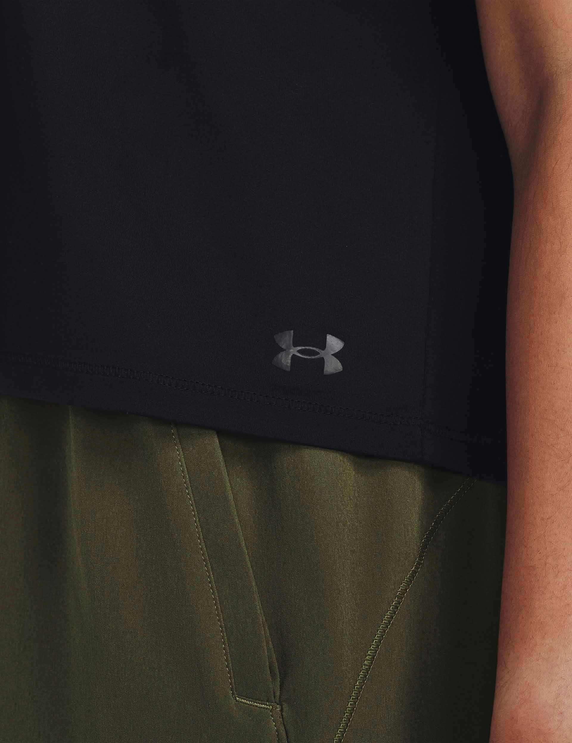 Motion Short Sleeve - Black/Jet Grey Casual Button-Down Anti Microbial Lining