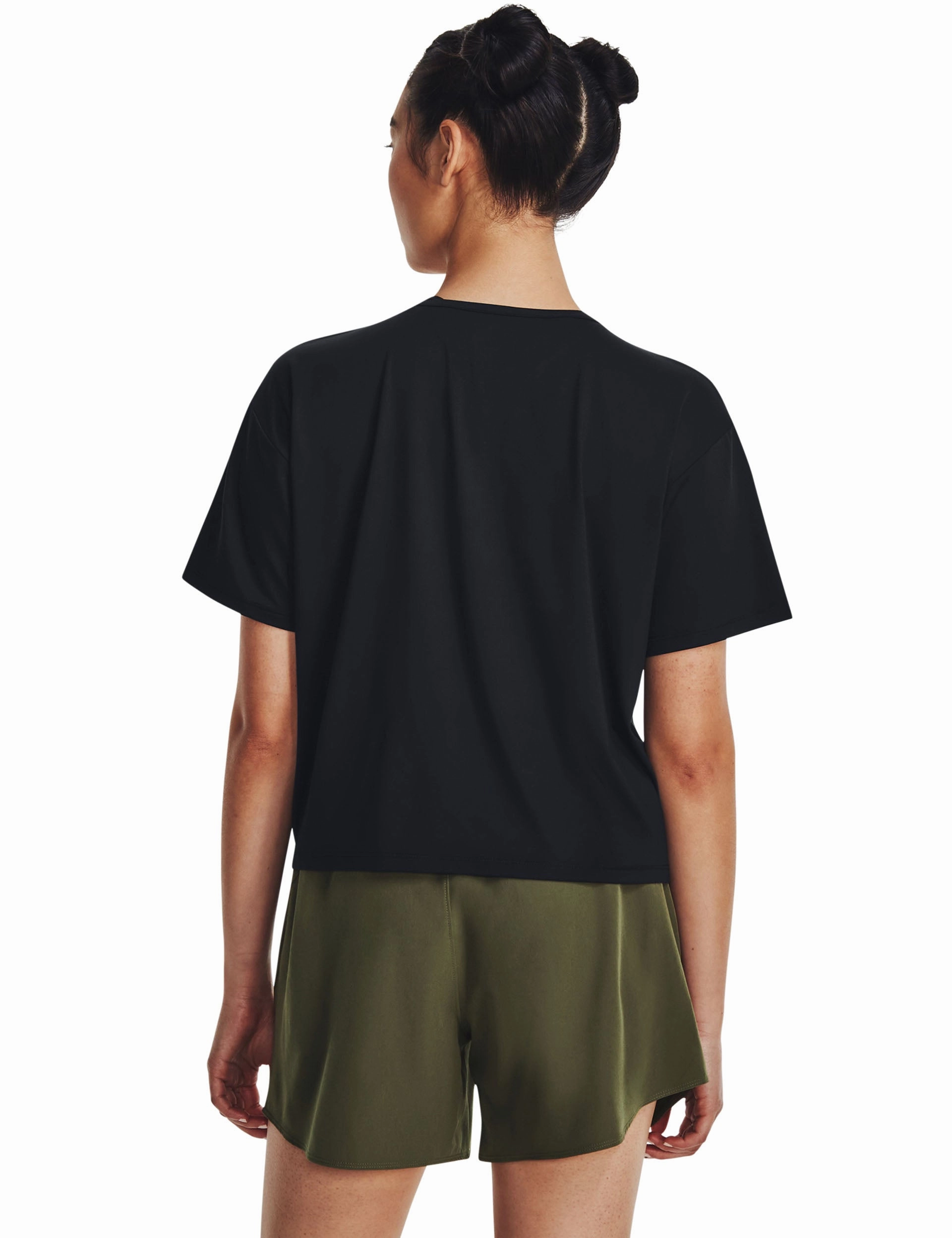 Motion Short Sleeve - Black/Jet Grey Odor Resistant Coating NonRestrictive Armholes