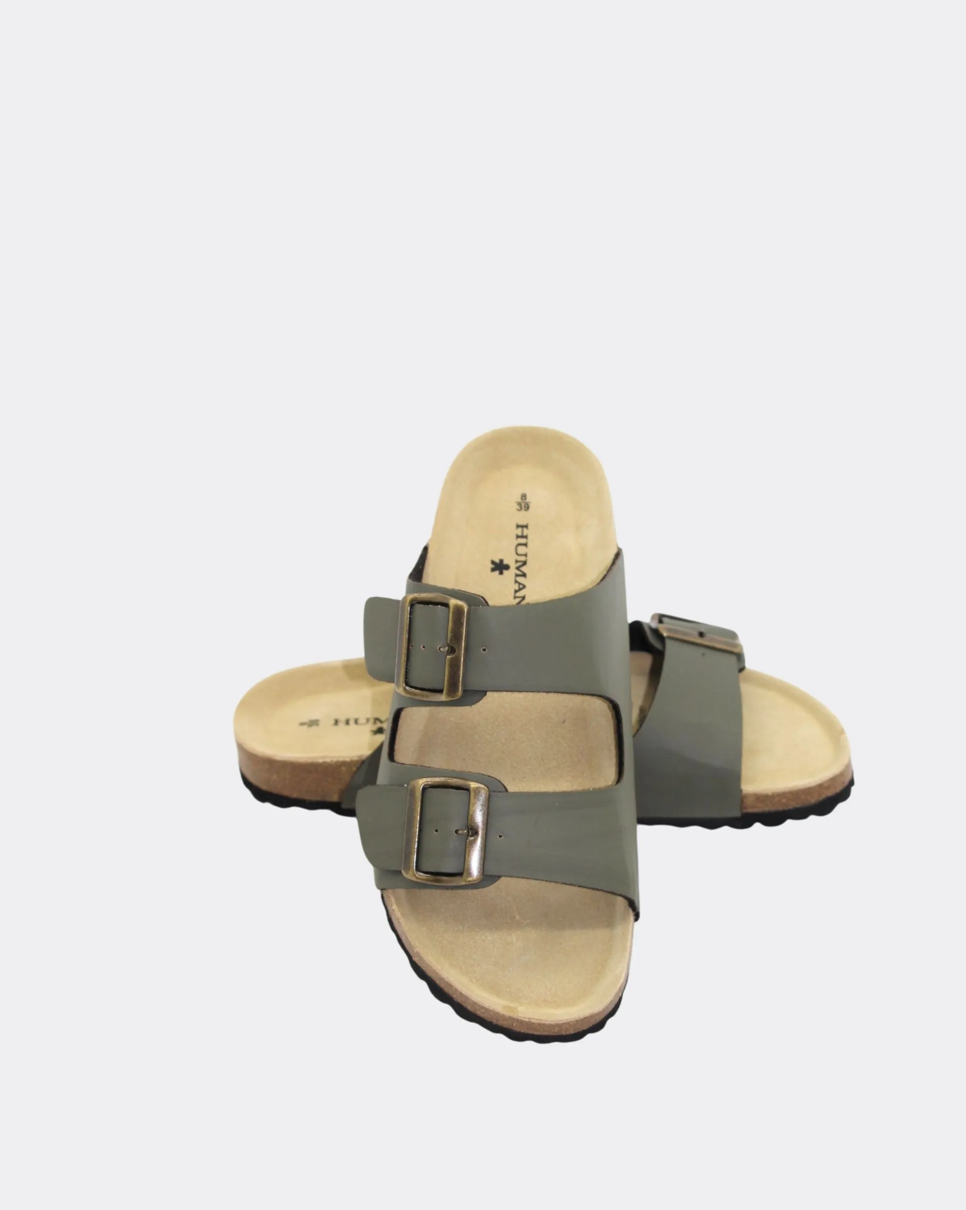 padded tongue running shoes IBIZA - VINTAGE GREEN