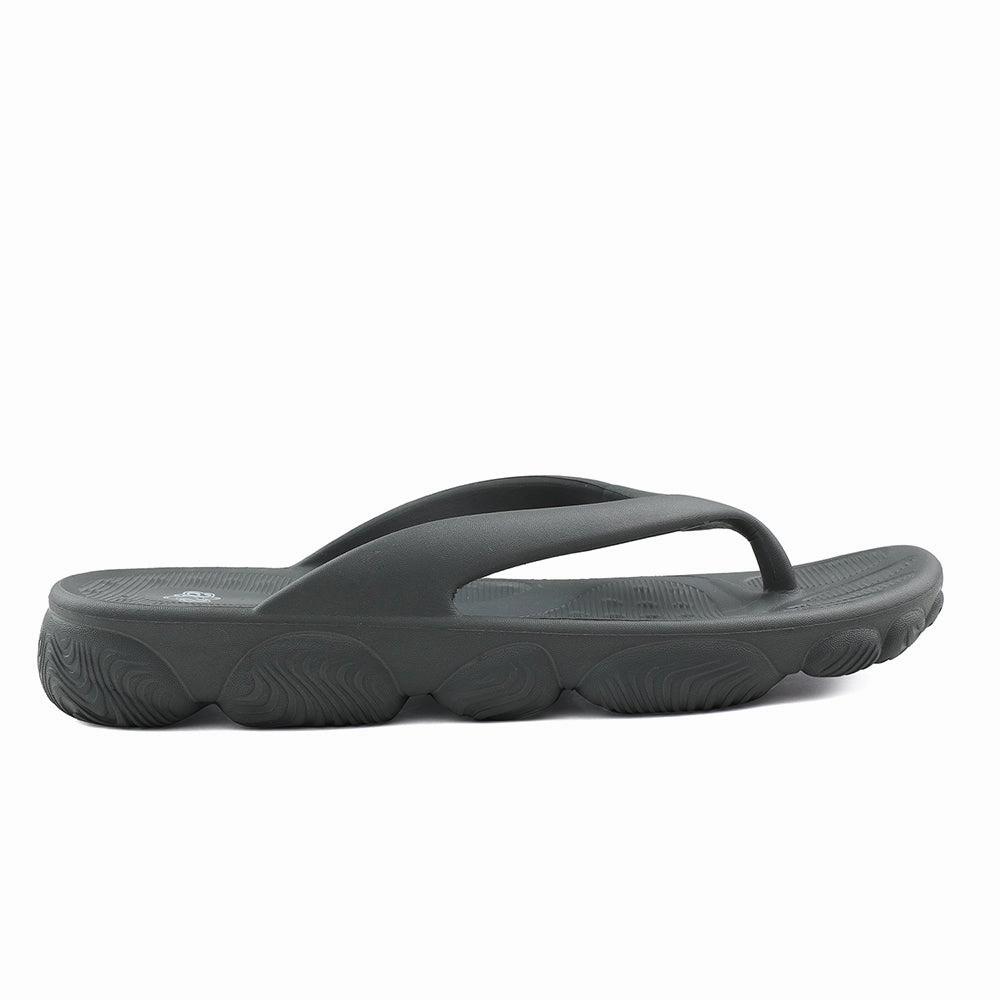 A-HA Dark Grey Casual Slipper For Men BEACHLITEM By Liberty Energy Return Plate